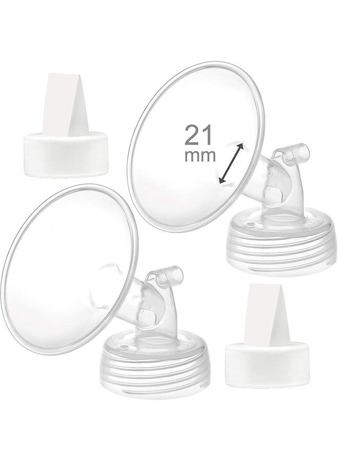 Realfrog Flange And Duckbill Valve Compatible With Spectra S1 Spectra S2 Spectra 9 Plus Replace Pump Parts 21mm Spectra Flange Spectra Duckbill Valve - Image 3