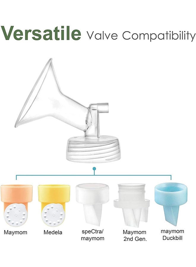 Realfrog Flange And Duckbill Valve Compatible With Spectra S1 Spectra S2 Spectra 9 Plus Replace Pump Parts 21mm Spectra Flange Spectra Duckbill Valve - Image 4