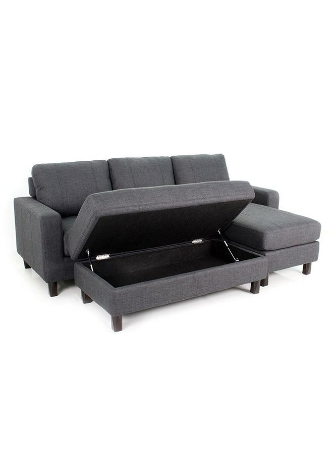 Crescent Fabric Corner Sofa with Storage Ottoman Crescent Fabric Corner Sofa with Storage Ottoman Modern Design L Shape Sofas Living Room Furniture 230x150x89 cm Grey - pzsku/Z27738F90B87D02531760Z/45/_/1697546298/b3744c06-3e15-41ab-9b2f-893475571972