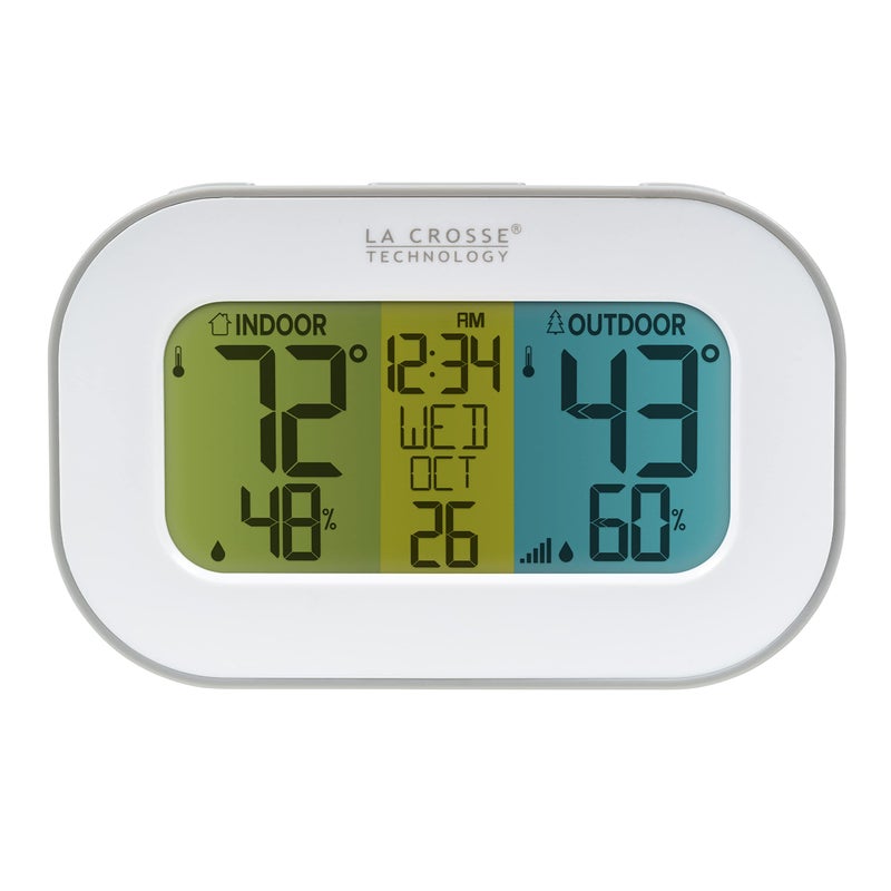 La Crosse Technology La Crosse Technology 308148 Wireless Temperature Station with TriColor LCD
