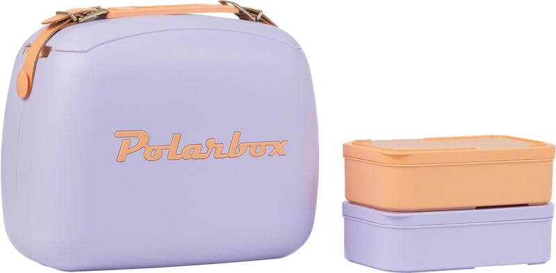 Polarbox Lunch Box 6 L Purple Pop Details Orange - Image 1