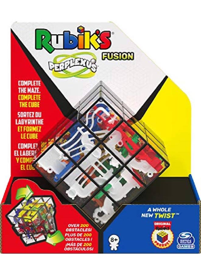 SPIN MASTER Rubik?S Perplexus Fusion 3 X 3 Challenging Puzzle Maze Ball Skill Game For Adults And Kids Ages 8 And Up  - Image 1