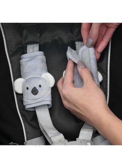 Travel Bug Travel Bug Baby & Toddler 3-Piece Head Support & Strap Covers Set for Car Seats, Strollers & Bouncers  - Image 4