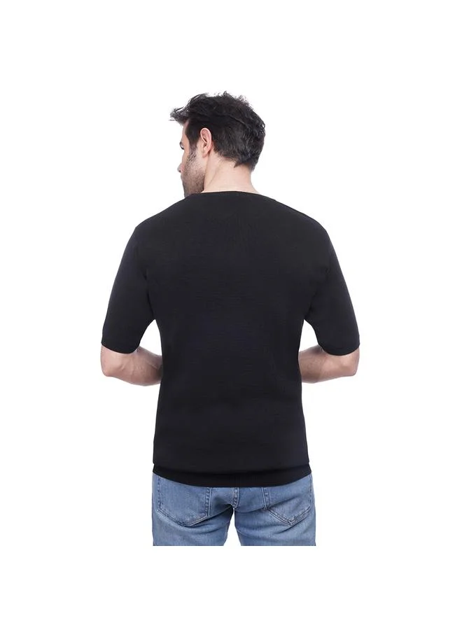 Coup Coup - Plain Woven T-Shirt With Round Neck
