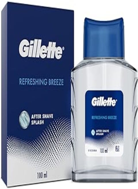 Gillette Refreshing Breeze, After Shave Splash – 100ml