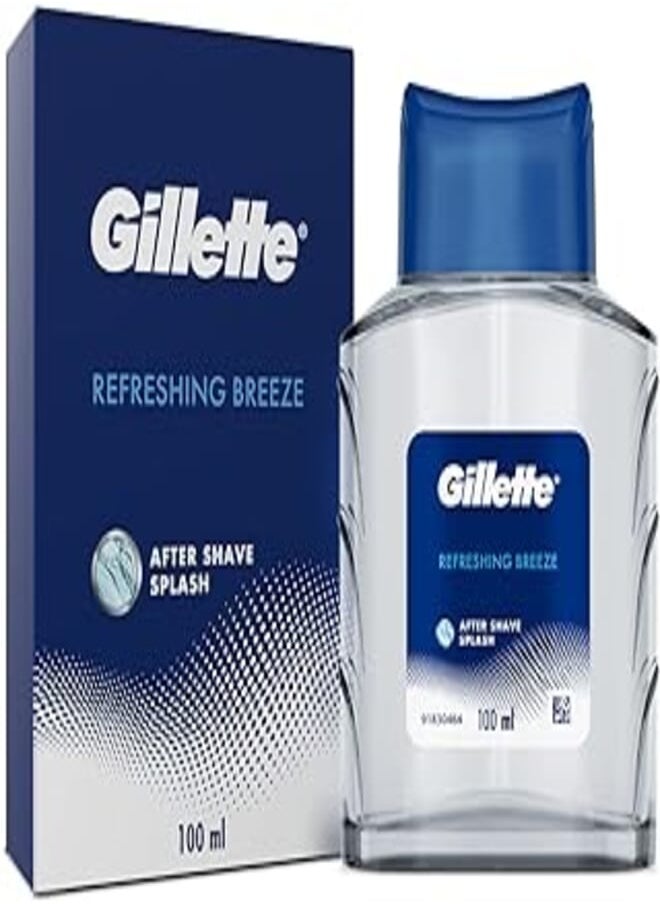 Gillette Refreshing Breeze, After Shave Splash – 100ml
