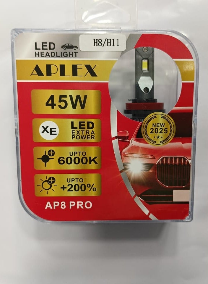 Aplex Aplex AP8-pro headlight bulb size: H8/H11  - Image 1