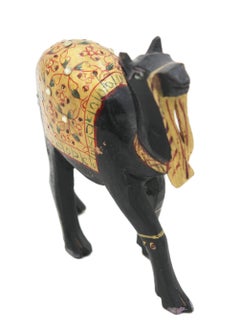 Antique Museum Handcrafted Camel Figurine Desert-Inspired Decor  - Image 2