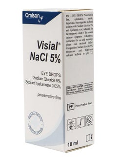 Omisan Visial NaCl 5%, Sodium Chloride 5%, Sodium Hyaluronate 0.05% Eye Drops, preservative free - Made in Italy - 10ml - pzsku/Z2774CFCB65452743BBCDZ/45/_/1711455047/f3c99068-8140-4ff1-898a-7c8be472091f