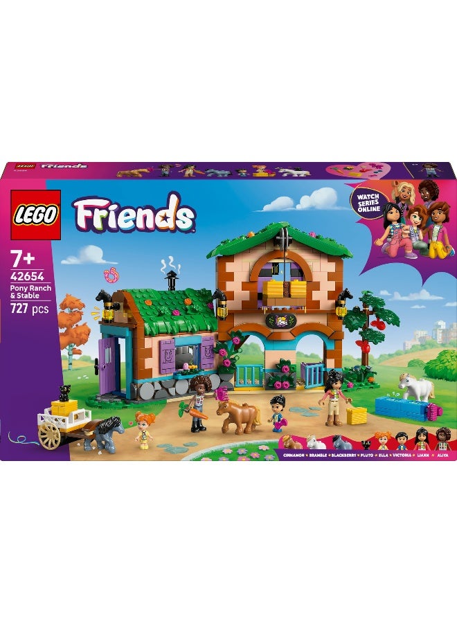 LEGO Friends Pony Ranch & Stable 42654 Building Set (727 Pieces) - Image 2