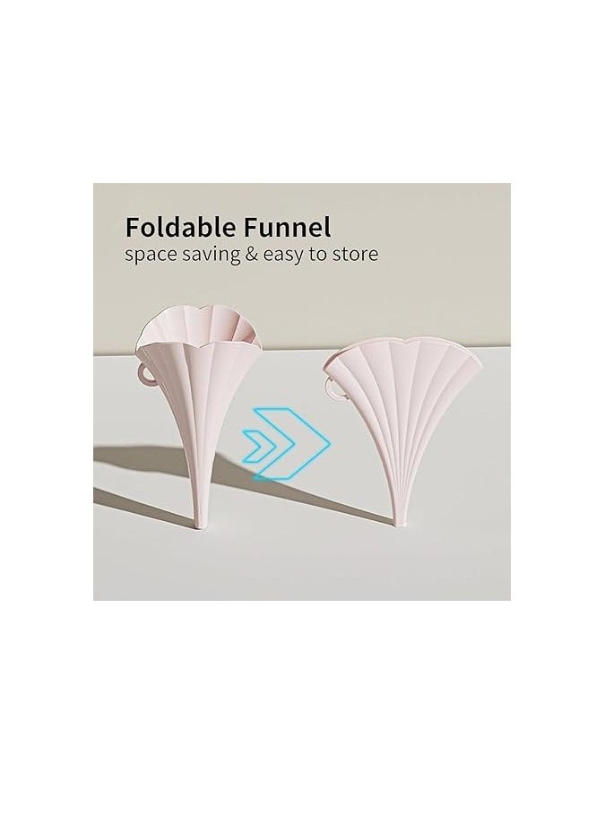 Spaceshoop - Funnel silicone flower shape folding with supporter - Image 1