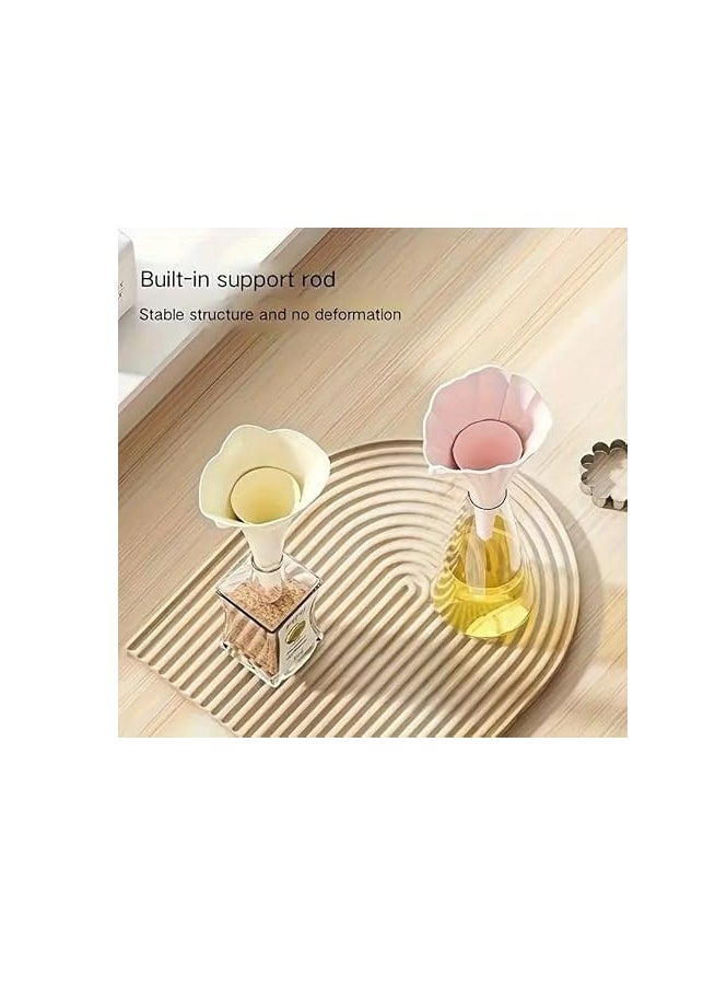 Spaceshoop - Funnel silicone flower shape folding with supporter - Image 1
