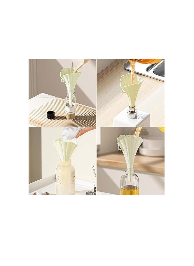 Spaceshoop - Funnel silicone flower shape folding with supporter - Image 1