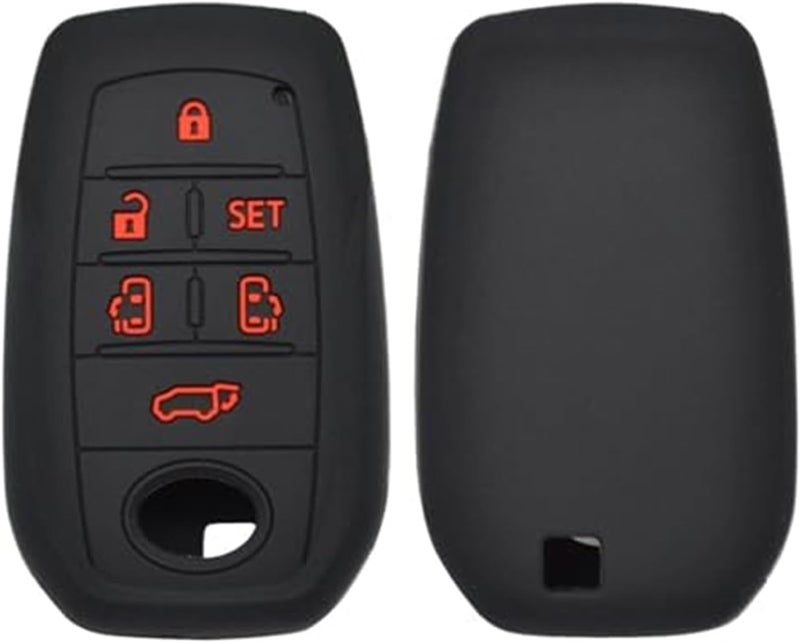 Wivplex Silicone Car Key Fob Cover for Toyota - Image 2