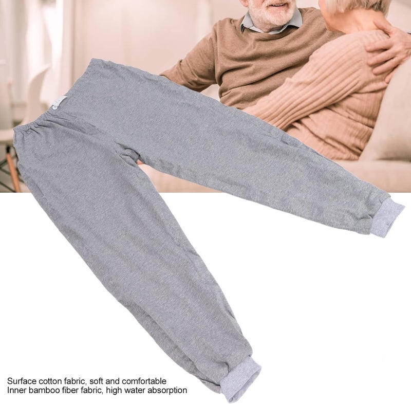 klarako Elderly adult diapers, Washable and Adjustable Adult urine Incontinence pants Close-fitting, Reusable Diaper Cloth for men and women(2XL) - Image 2