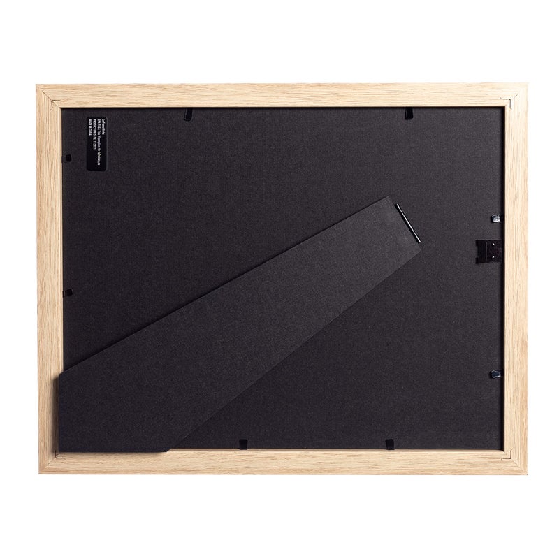 FrameWorks 8.5x11 Classic Wooden Document Frames Tempered Glass/Natural Oak / 2-Pack - Image 3