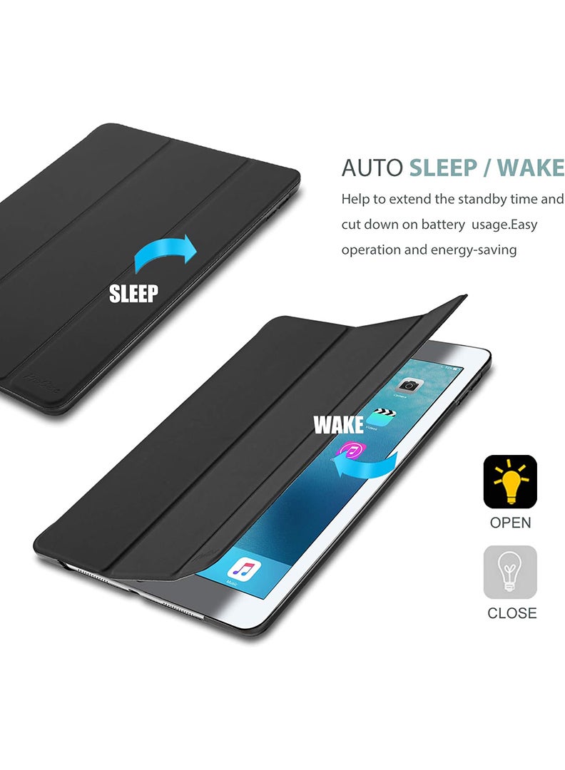 Theodor Protective Flip Case For Apple iPad 10.2 With Trifold Stand Auto Wake Sleep Shockproof Cover Make your move - Image 5