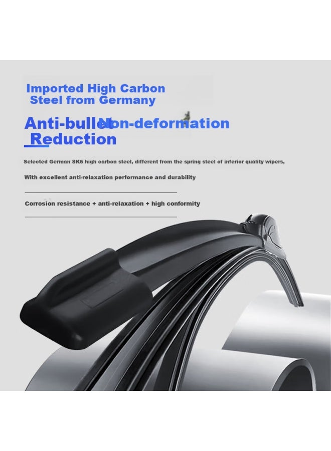 Generic Kirin Light Wiper Blades For Skoda Superb 2016-2025, Original Boneless Silent 26/18 - Image 2