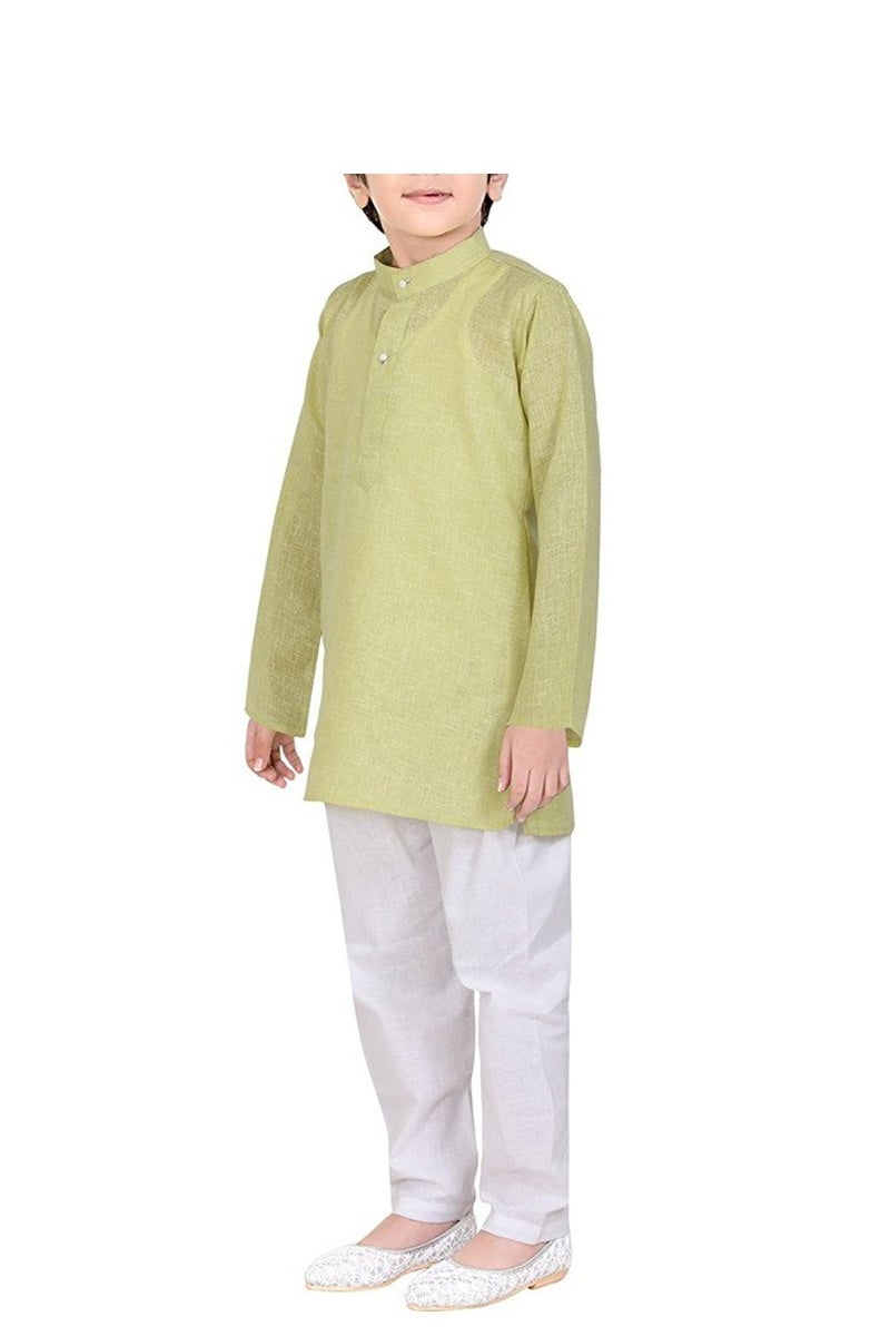 Royal Kurta Royal 100% Cotton Kurta Pyjama Set For Kids - Image 2