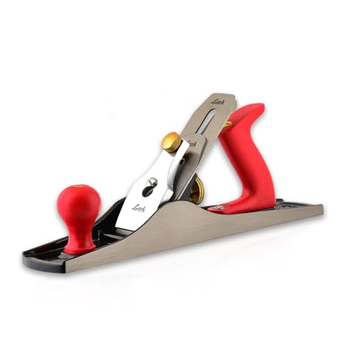 Link Prabal Jack Planers (4 No/250MM) for Precision Woodworking, Good-Grade Cast Iron Body, Wooden Handle and knob with Brass screw, blade with high carbon steel - Image 1