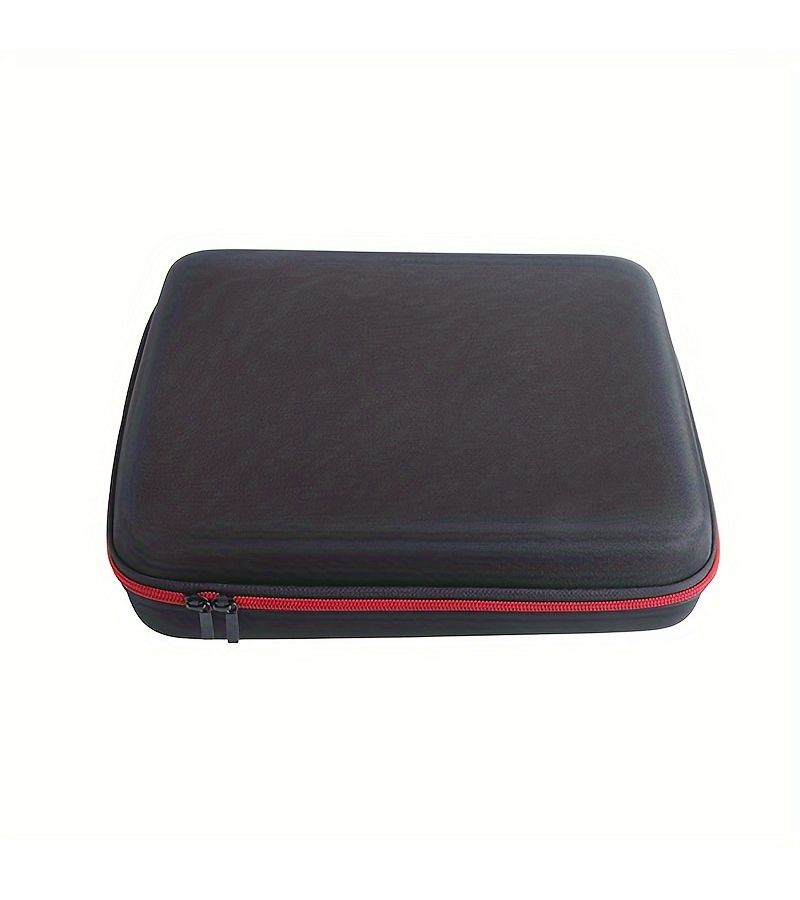 Black Portable Shockproof Microphone Storage Bag EVA Case Drop Proof Zipper - Image 4