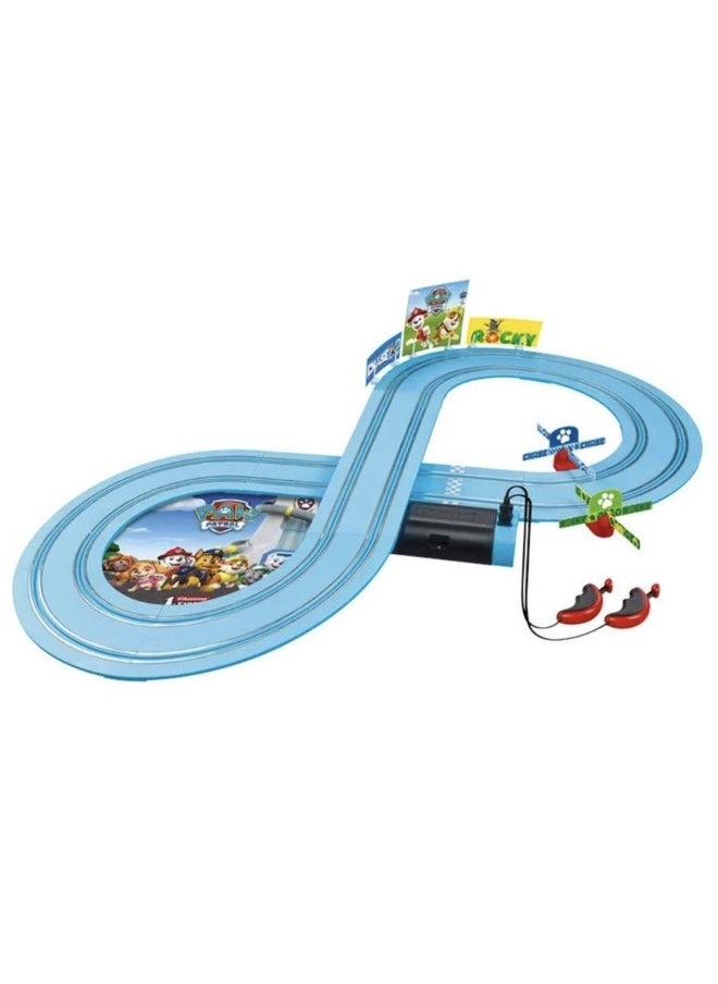 PAW PATROL Carrera First PAW Patrol Chase vs. Rocky Ready for Action SC Track (2.4 m)  - Image 2
