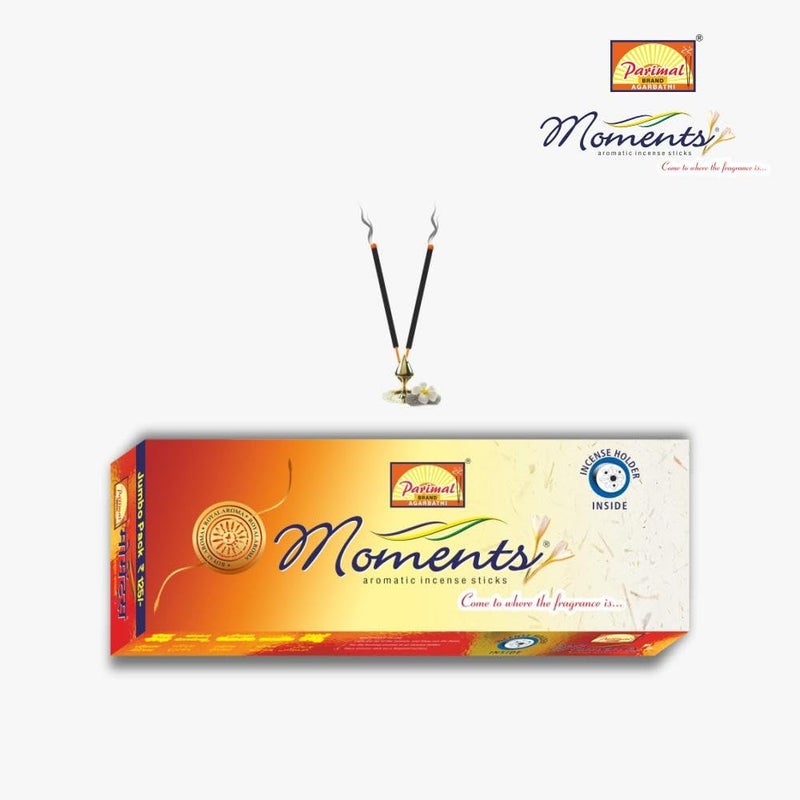 PARIMAL Moments Incense Sticks | Jumbo Pack |Pack of 3-150 Grams X 3 = 450G | | Aromatic AGARBATTI - Image 2