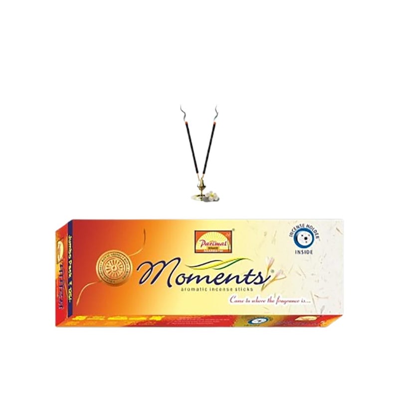 PARIMAL Moments Incense Sticks | Jumbo Pack |Pack of 3-150 Grams X 3 = 450G | | Aromatic AGARBATTI - Image 1