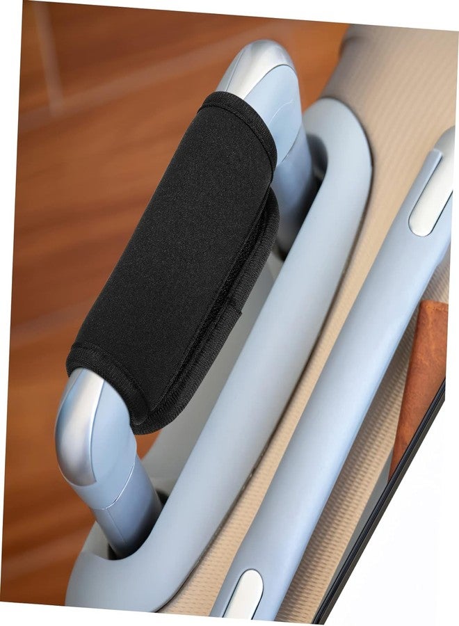 NIHSPRUHAY 2Pc Soft Comfortable Neoprene Luggage Handle Wrap Grip Identifier Stroller Grip Protective Cover Travel Bag Luggage Suitcase - Image 3