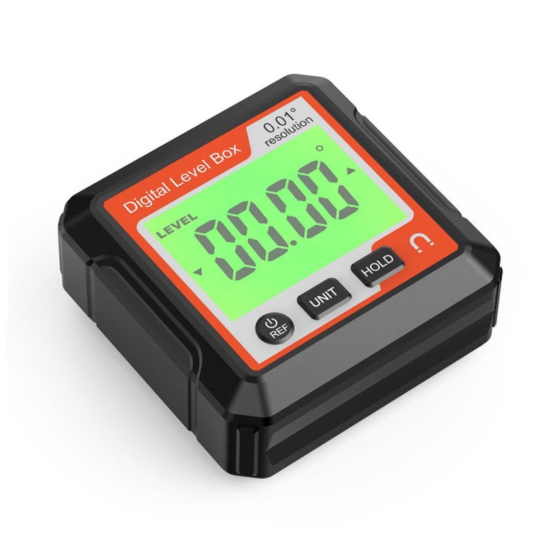 Professional Digital Protractor Inclinometer Angle Gauge with Backlit LCD Portable Mini Level Tool for Precise Woodworking Automotive Repair and Machine Positioning - Image 3
