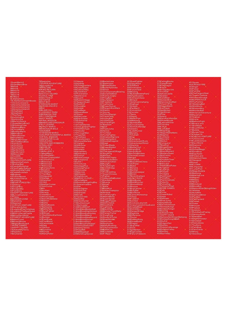 Retro Family Console Band Two Controller Construido en 621 HDMI HD Videojuegos - Image 5