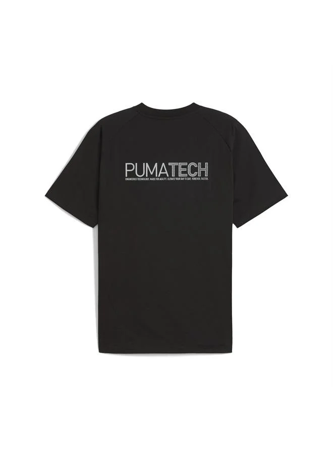Puma PUMA Black PUMATECH Graphic Relaxed Tee Men for Men | Best Price UAE