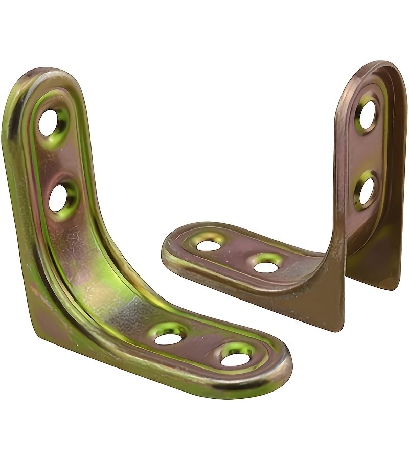15 Pieces L Shaped Bracket for Cabinet Shelf Table Closet - Image 4