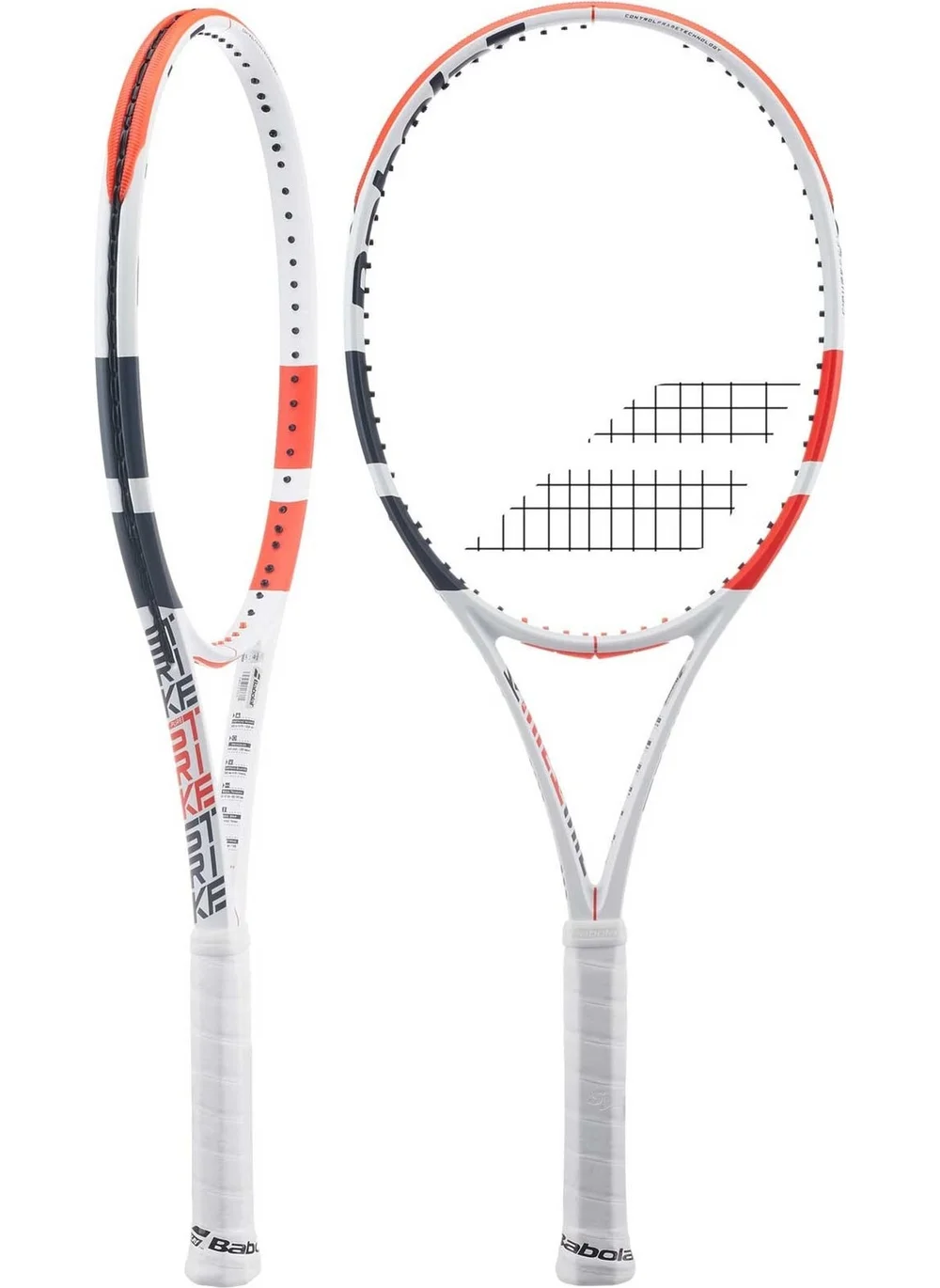 بابولات Pure Strike 100 Stringless Tennis Racket 101400