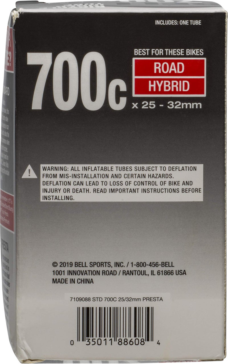 Bell Standard Tube 700c x 25/32 Presta - Image 5