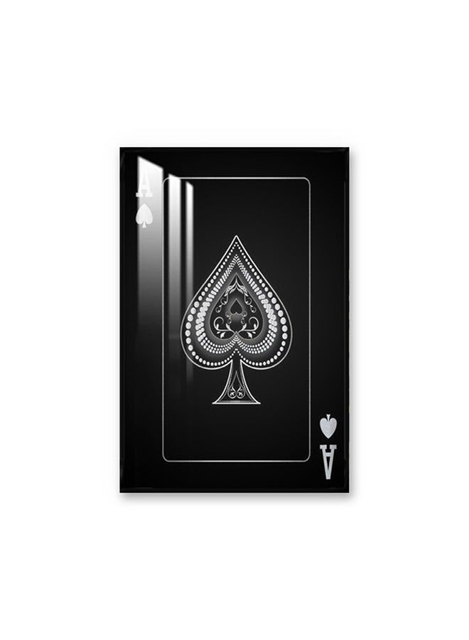 ماركتنا لوحة جدارية120×80سم مع برواز أسود وطبقة اكريلك شفاف بتصميم مودرن - Image 2