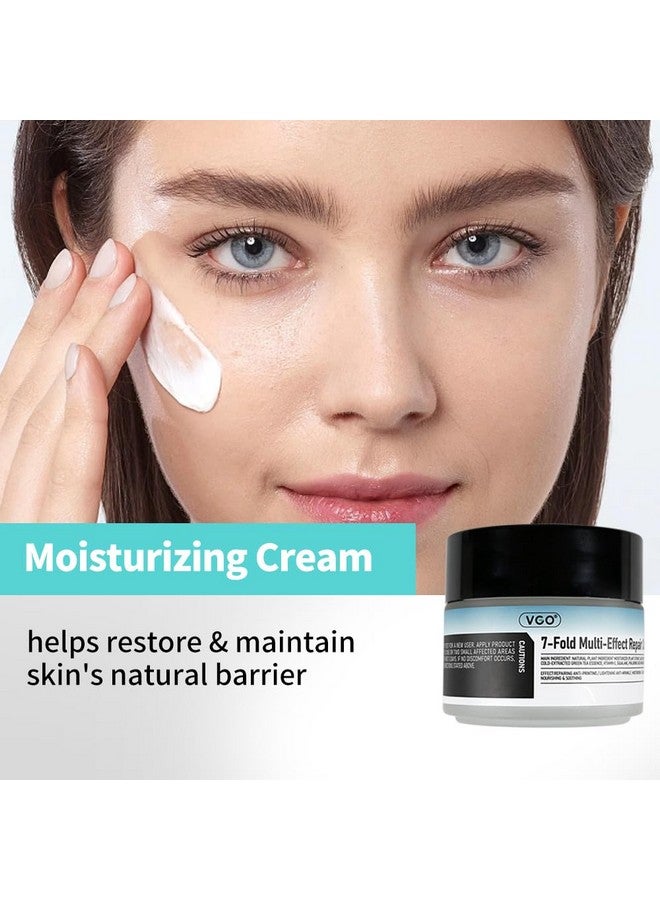 VGO VGO Moisturizer Face Cream, 7-Fold Multi-Effect Repair Facial Cream, Daily Repair Moisturizer for Body and Face - Perfect for Every Skin Type 100ml / 3.53oz  - Image 2