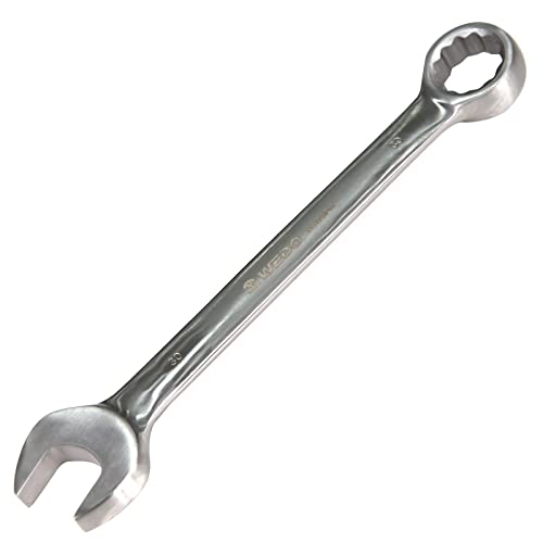 WEDO Stainless Steel Wrench Combination Open End 12 Points Box AntiCorrosion High StrengthPolished Surface DIN Standard Size 12916inch - Image 1