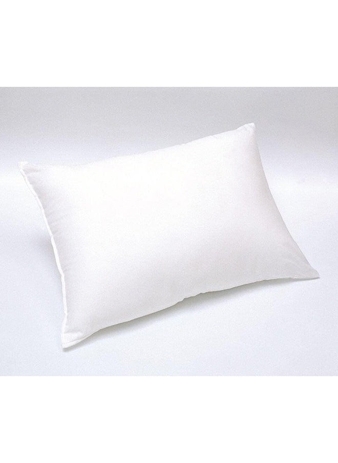 Hotel Linen Klub - وسادة ديركو الأميرة 1 قطعة - 48x70 سم، غلاف خارجي 100% ميكروفايبر، حشو 100% ألياف فارغة بملمس ناعم، قياسي، أبيض - Image 1