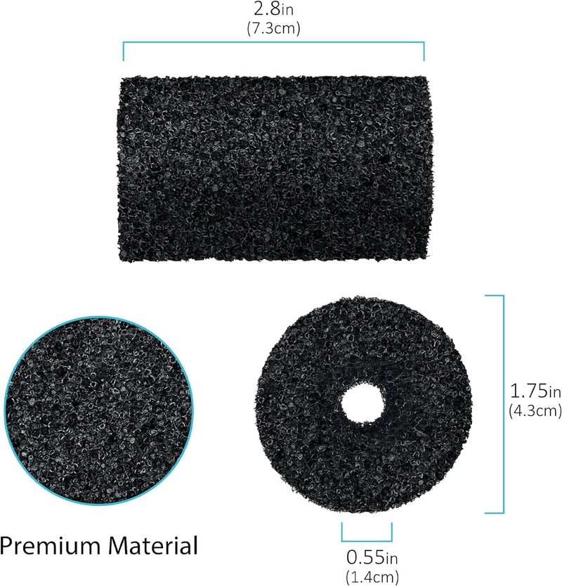 MUSCCCM for Polaris Pool Cleaner Parts, 12 Pack Sweep Hose Tail Scrubbers Replacement for Sweep Pool Cleaner Fits Polaris 180 280 360 380 480 3900 - Image 5