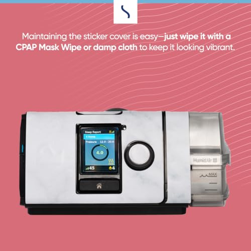 Snugell CPAP Skin Protector for ResMed AirSense 10 by Snugell - Elegant Marble Design - Personalize Your CPAP Machine with a Decorative and Protective CPAP Skin - Upgrage Your CPAP's Appearance - Image 5