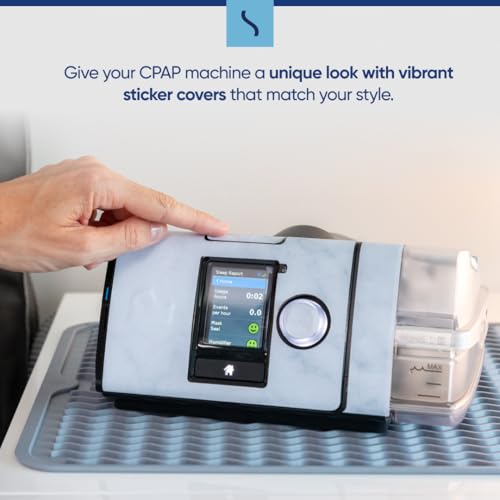 Snugell CPAP Skin Protector for ResMed AirSense 10 by Snugell - Elegant Marble Design - Personalize Your CPAP Machine with a Decorative and Protective CPAP Skin - Upgrage Your CPAP's Appearance - Image 4