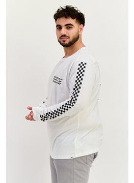 Men Crew Neck Short Sleeve Checkered Flag T-shirts, White - pzsku/Z277626262F26E3BBFF10Z/45/_/1737642572/945cde77-ab2e-4eec-a5b2-128110da03e3