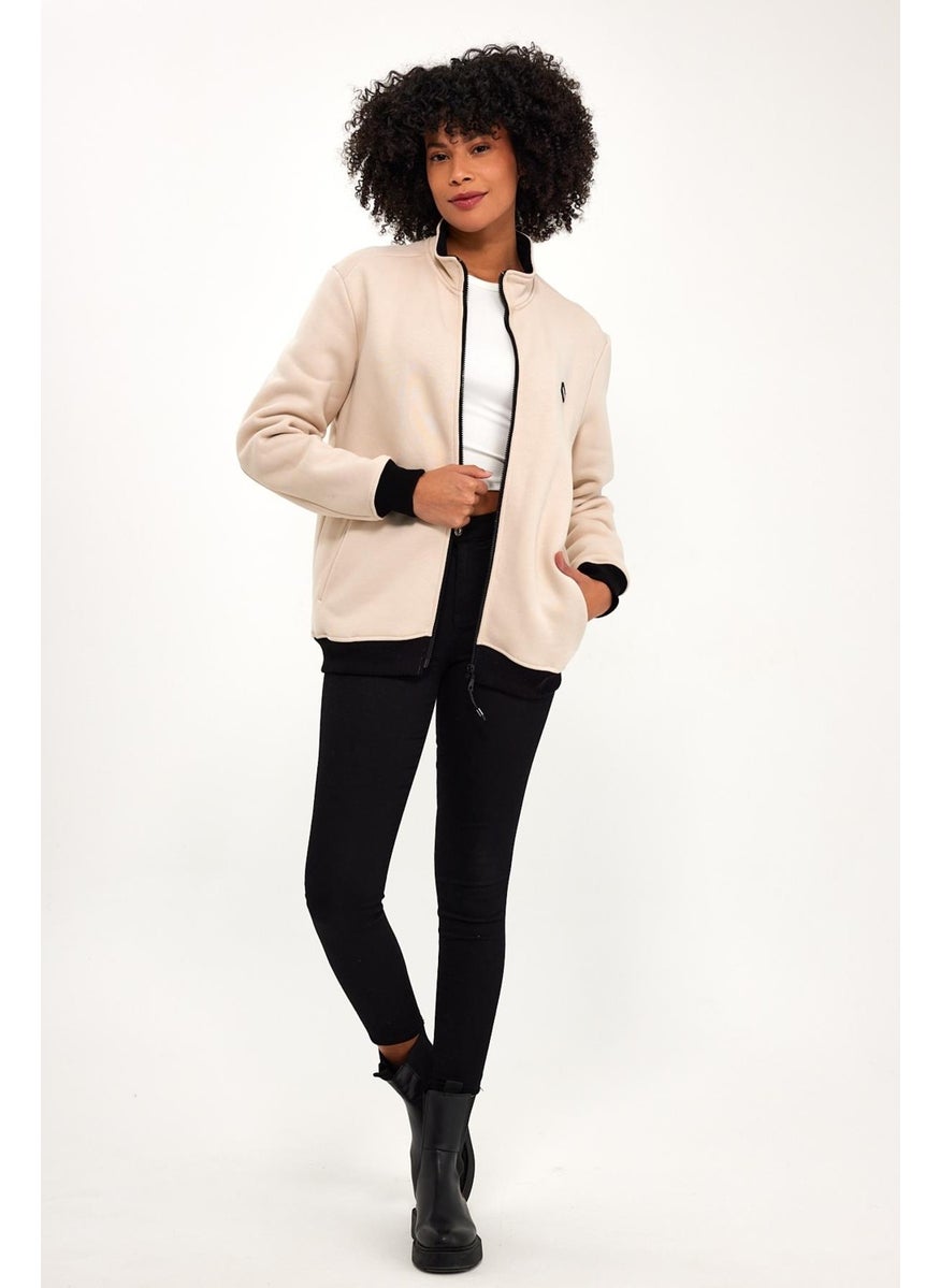 Alexander Gardi Raised Stand Collar Comfort Fit Jacket Coat (E23-68002)  - Image 4