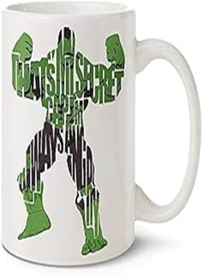 Hazel HAZEL Hulk Mug White-1020, 2724561478976 