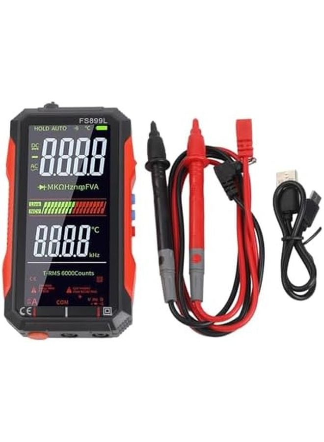 FS899S Rechargeable Smart Digital Multimeter Fully Automatic Display Tester For Home And Industrial Electrical - Image 2