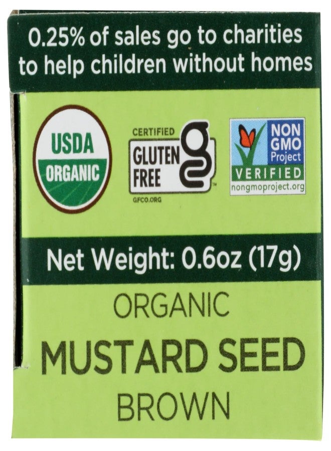 SPICELY Organic Brown Mustard Seed, 0.6 OZ - Image 5