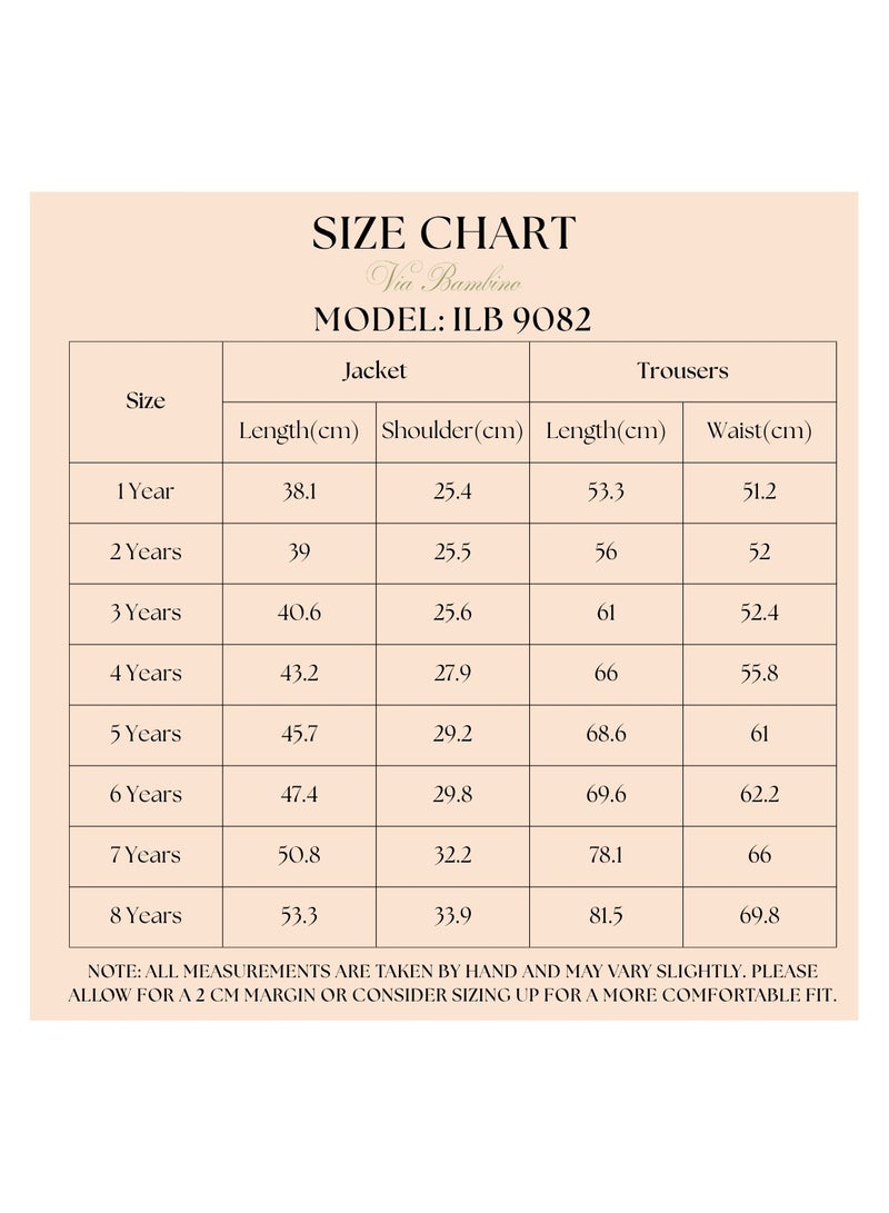 فيا بامبينو بدلة رسمية للأولاد من نافي 9082 - Image 2
