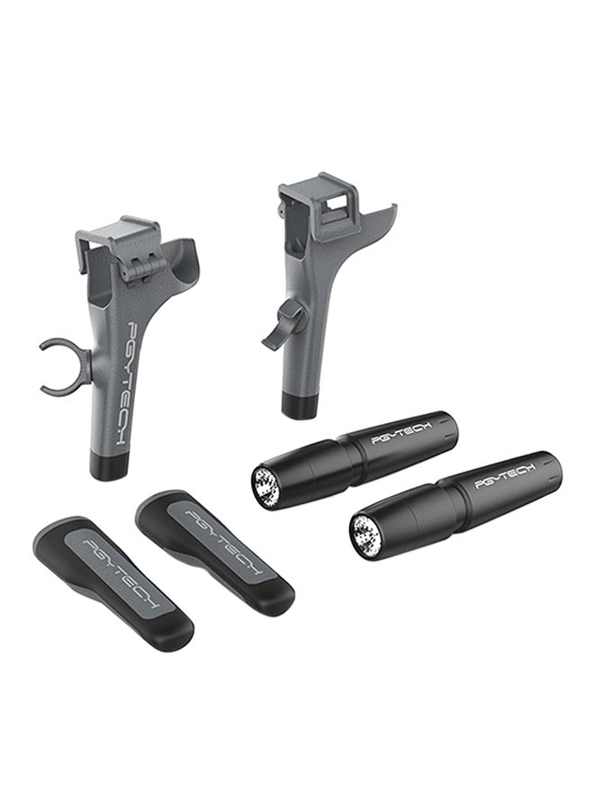 Loquat Height Extender With LED Light Kit For DJI Mavic 2 Pro Black/Grey - Image 1