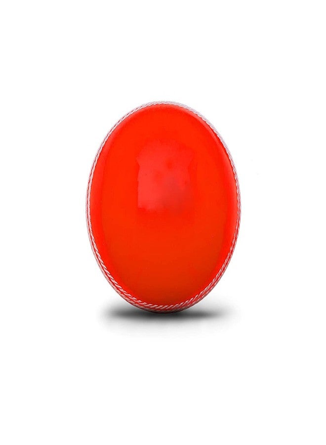 فلاش كرة مطاطية صناعية فلاش i10 لتدريب الكريكيت (حجم عادي، برتقالي، عبوة من 3 كرات) - Image 4